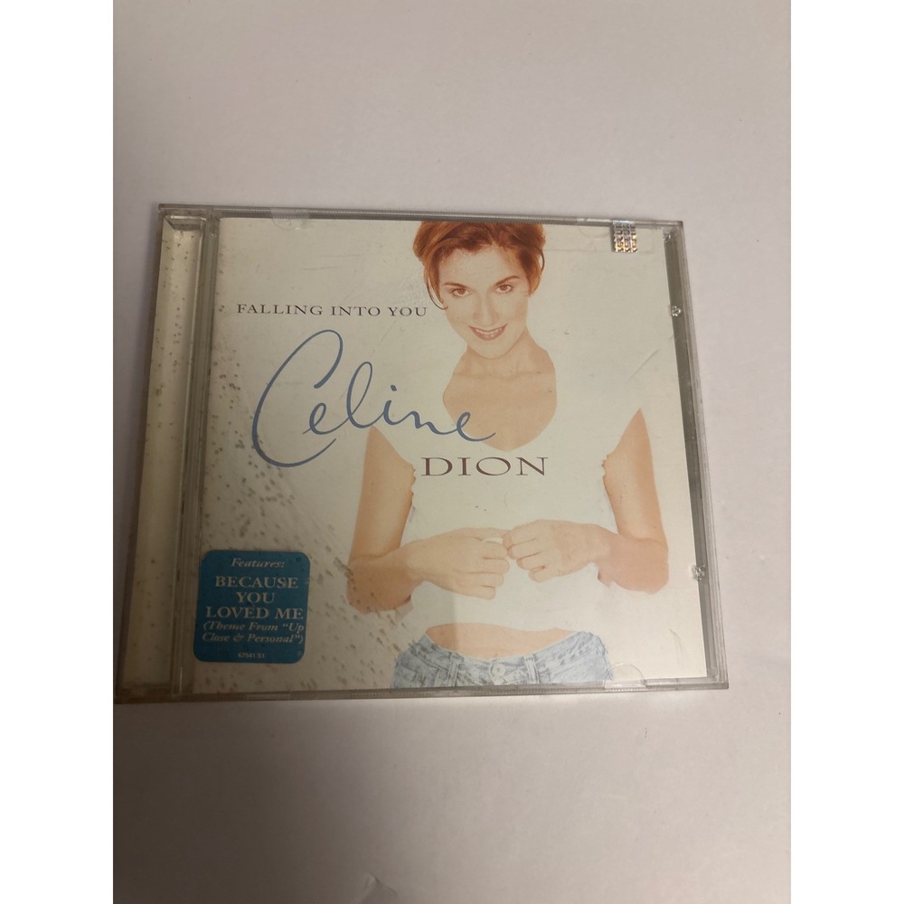 Celine Dion Falling Into You CD Album Featuring Because You Loved Me